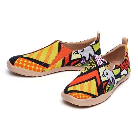 UIN Men\'s Canvas Slip-On Ladies Travel Shoes (Play Ace Toledo) main image 4